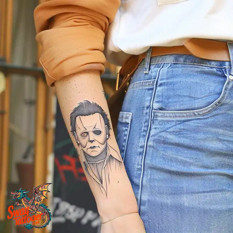 70 Michael Myers Tattoo Designs, Symbolism, and Style 11 michael myers tattoo