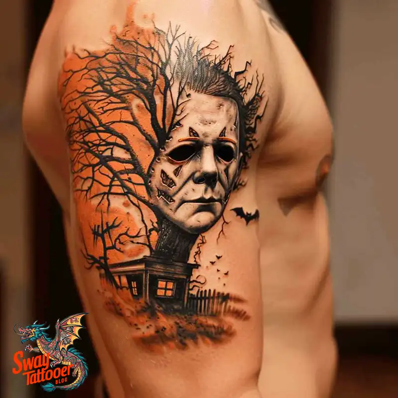 70 Michael Myers Tattoo Designs, Symbolism, and Style 64 michael myers6