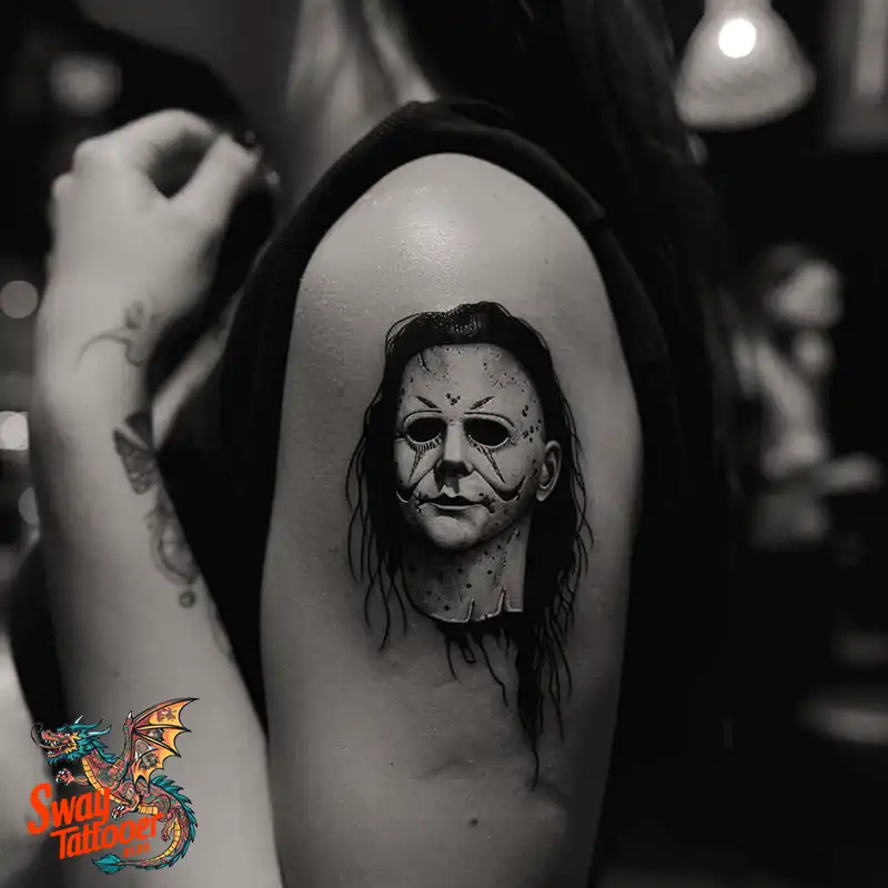 70 Michael Myers Tattoo Designs, Symbolism, and Style 6 michael myers tattoo