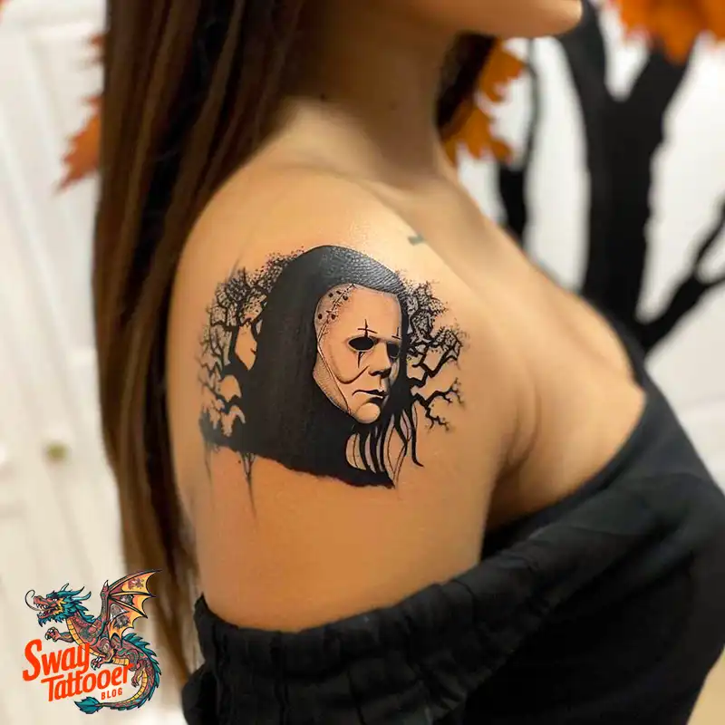 70 Michael Myers Tattoo Designs, Symbolism, and Style 4 michael myers tattoo