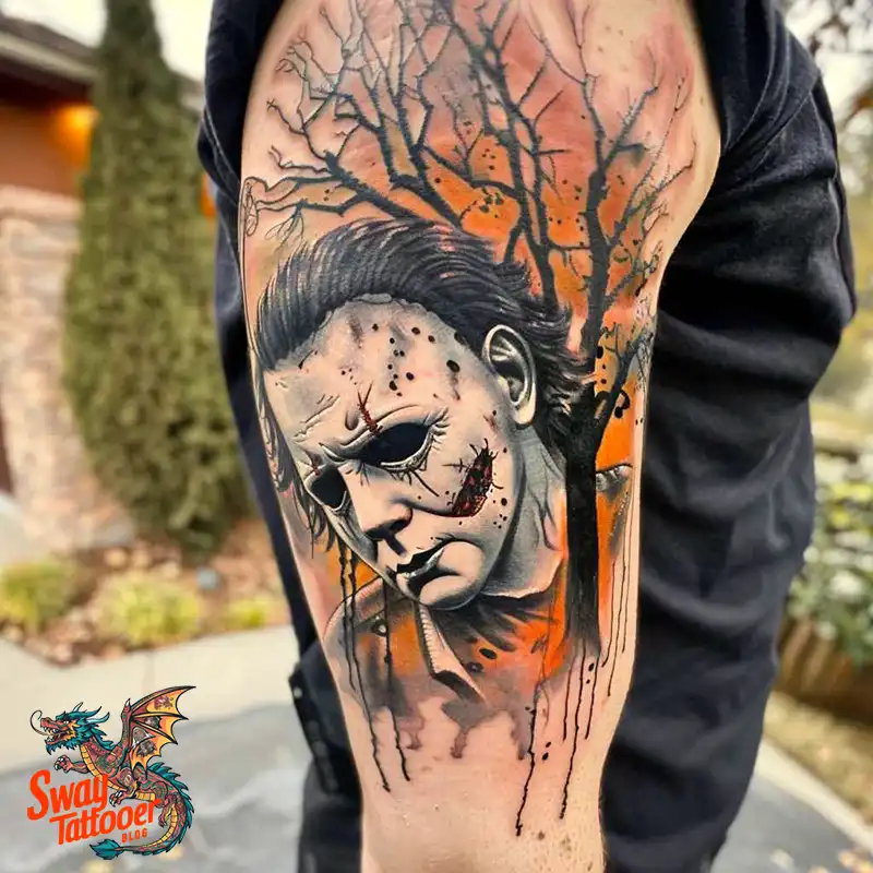 70 Michael Myers Tattoo Designs, Symbolism, and Style 63 michael myers7