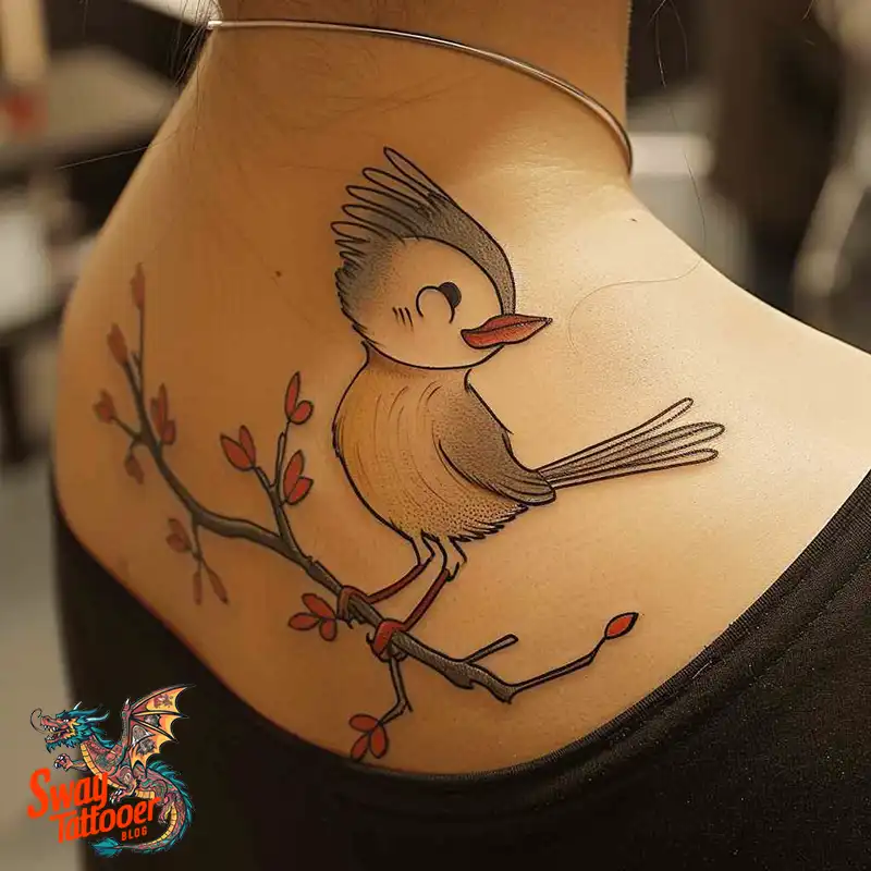 mockingbird tattoo design