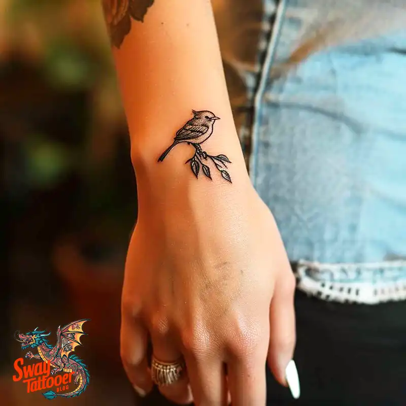 mockingbird tattoo design