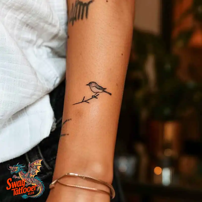 mockingbird tattoo design