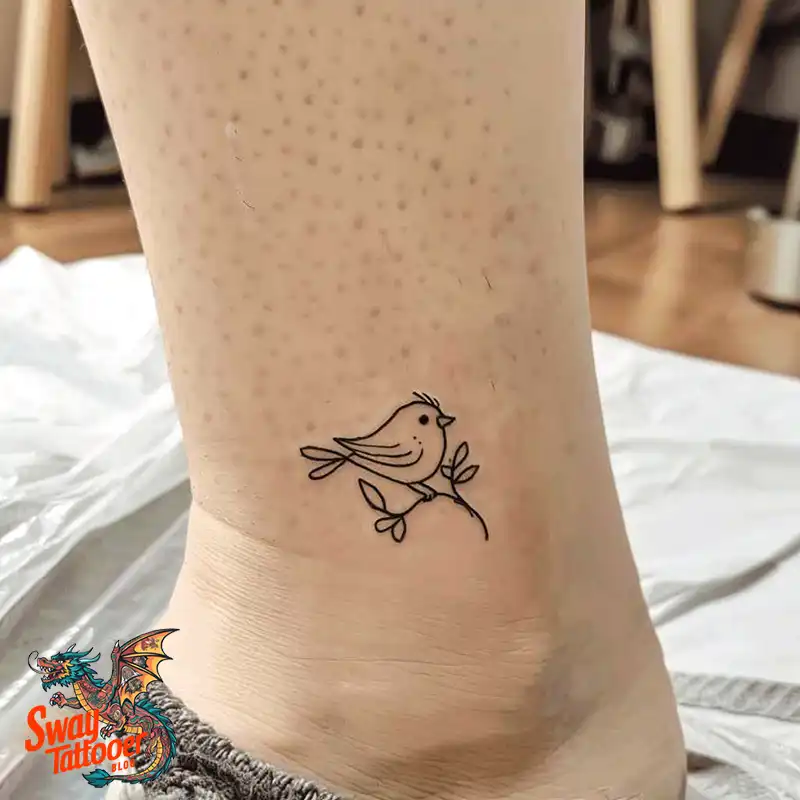 mockingbird tattoo design