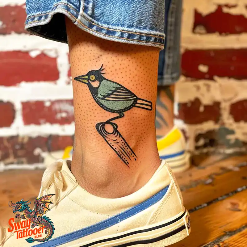 mockingbird tattoo design