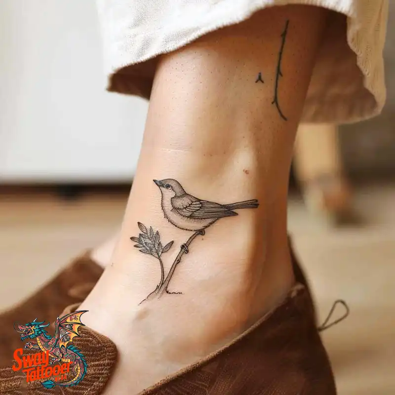 mockingbird tattoo design