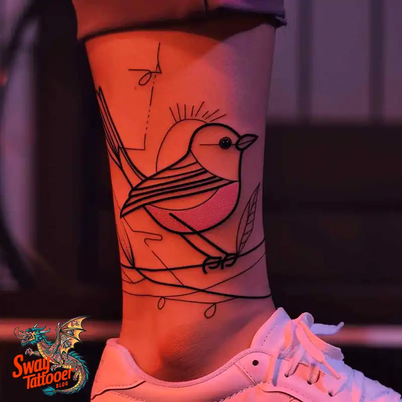 mockingbird tattoo design