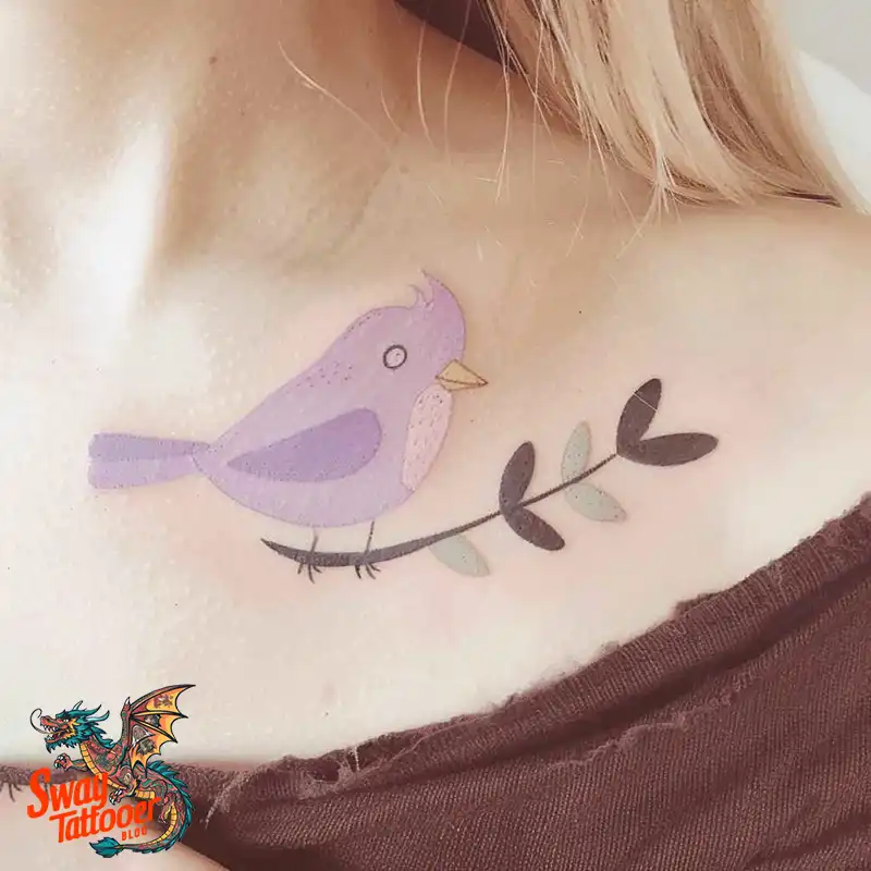 mockingbird tattoo design