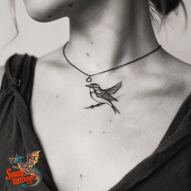 mockingbird tattoo design