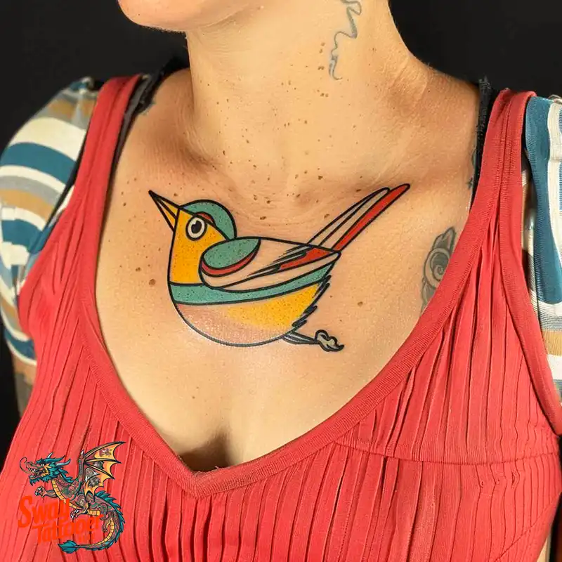 mockingbird tattoo design