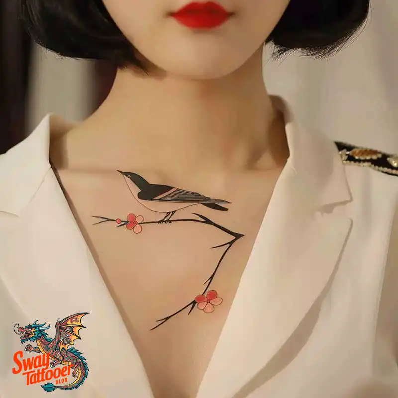 mockingbird tattoo design