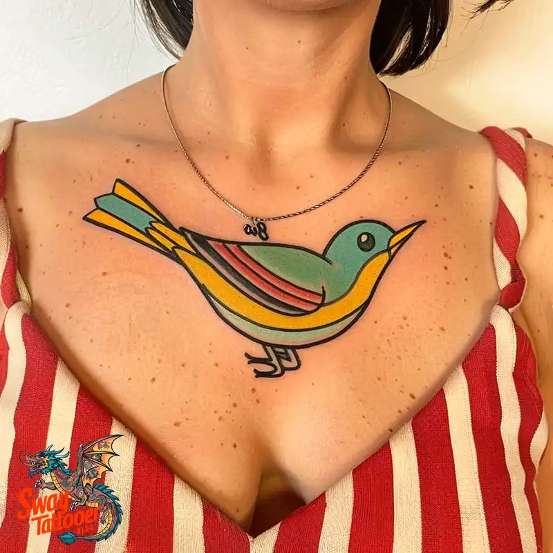 mockingbird tattoo design