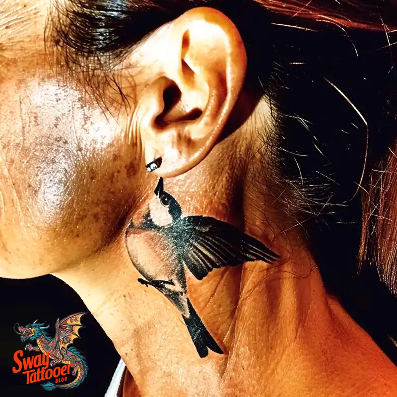 mockingbird tattoo design