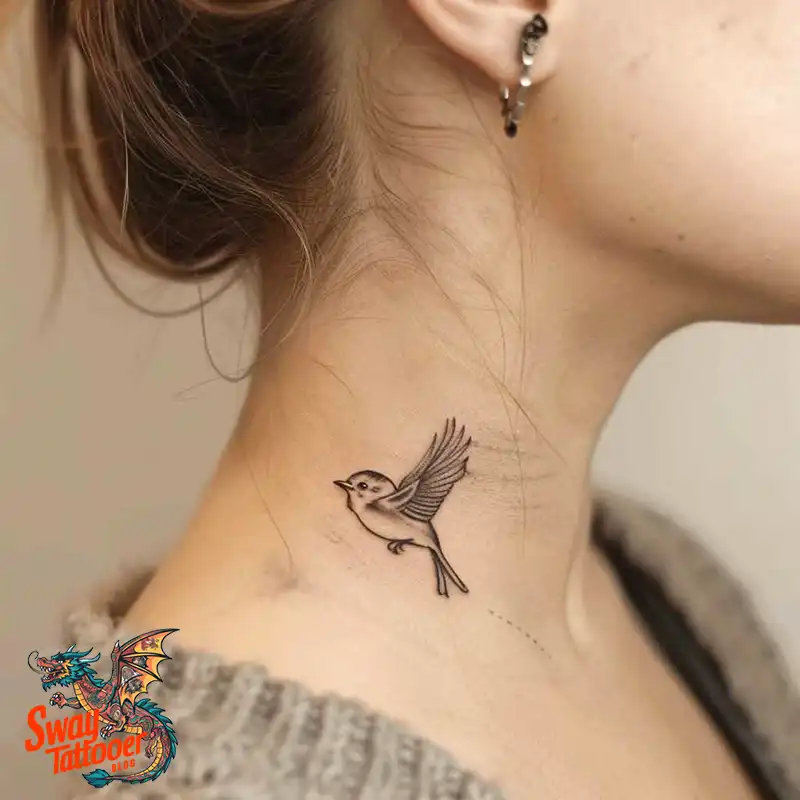 mockingbird tattoo design
