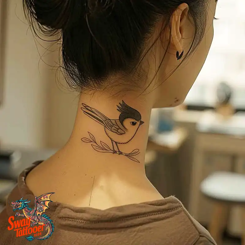 mockingbird tattoo design