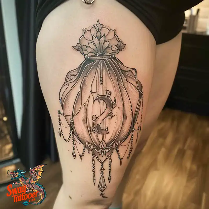 80 Money Bag Tattoo Designs: Symbolism, and Art Style 62 money bag10