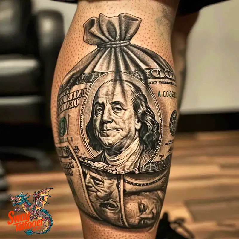80 Money Bag Tattoo Designs: Symbolism, and Art Style 56 Money Bag Tattoo