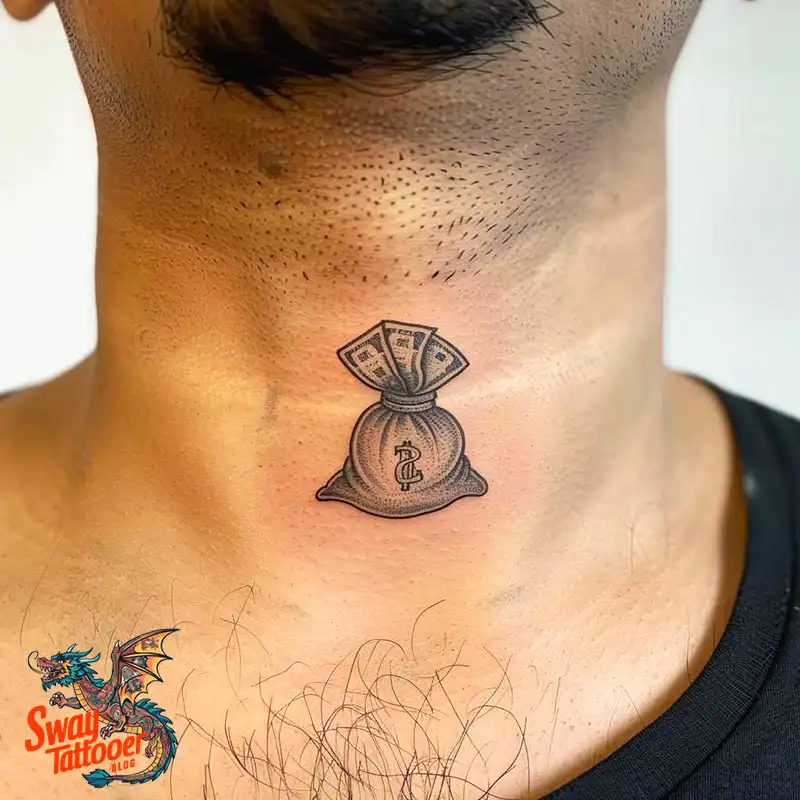 80 Money Bag Tattoo Designs: Symbolism, and Art Style 52 Money Bag Tattoo