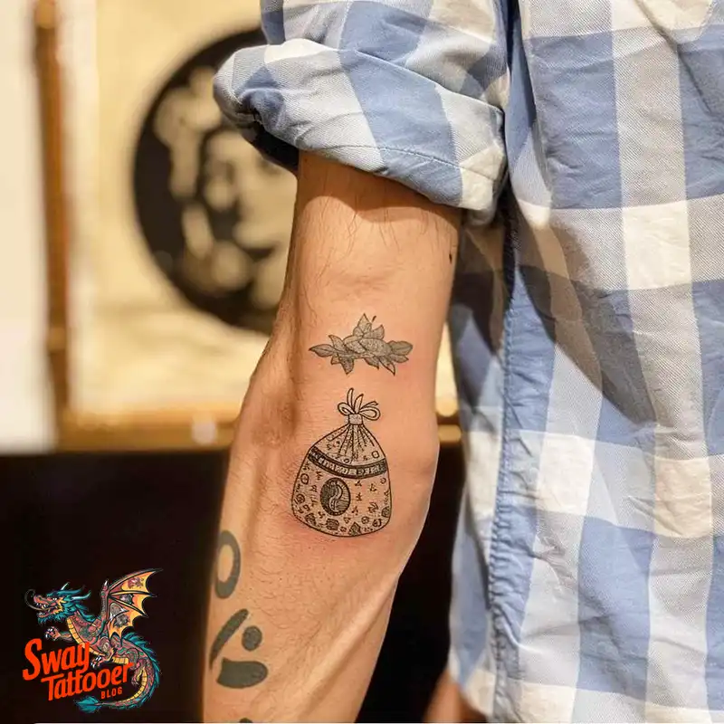 80 Money Bag Tattoo Designs: Symbolism, and Art Style 38 Money Bag Tattoo