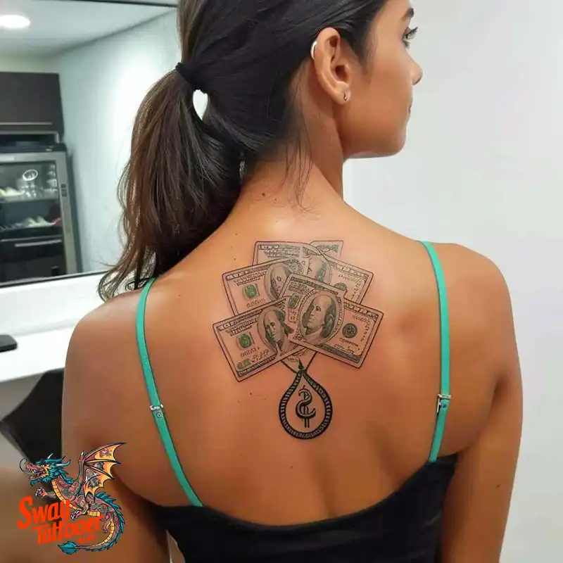 80 Money Bag Tattoo Designs: Symbolism, and Art Style 36 Money Bag Tattoo