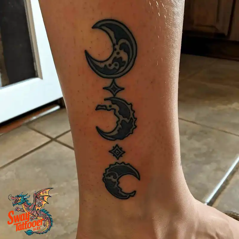 100 Moon Phase Tattoo Designs: Symbolism, and Style 73 moon phase14