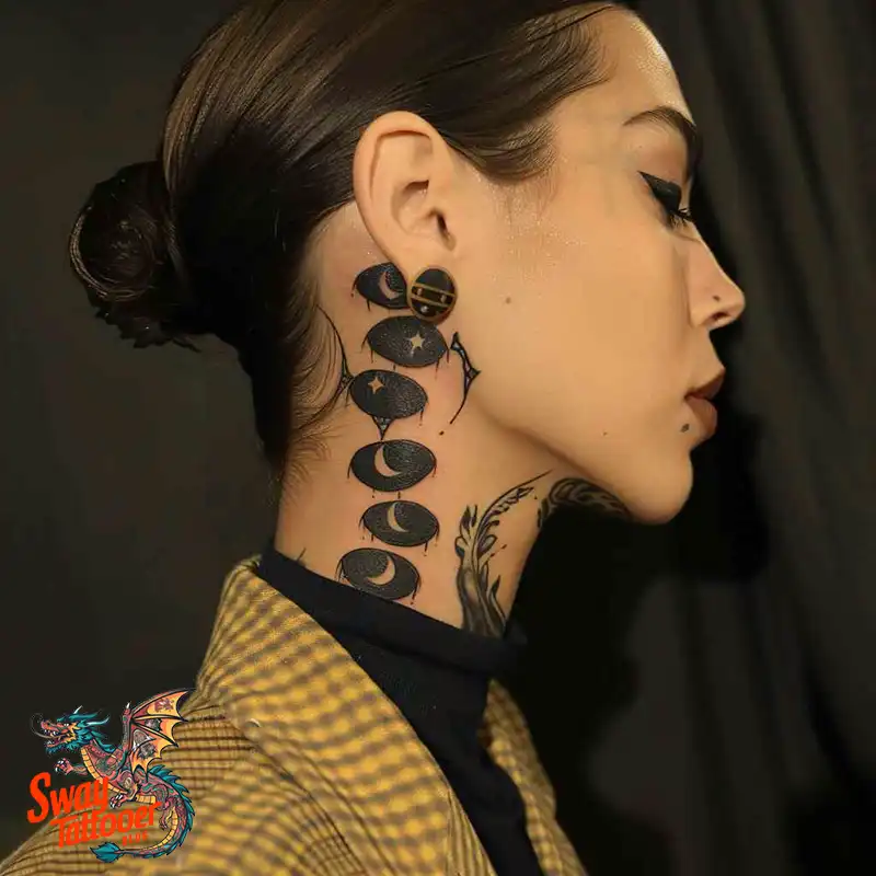 100 Moon Phase Tattoo Designs: Symbolism, and Style 64 Moon Phase Tattoo