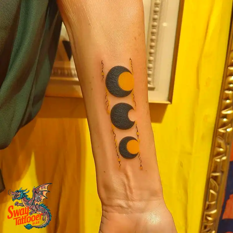 100 Moon Phase Tattoo Designs: Symbolism, and Style 56 Moon Phase Tattoo