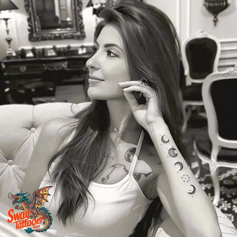 100 Moon Phase Tattoo Designs: Symbolism, and Style 50 Moon Phase Tattoo