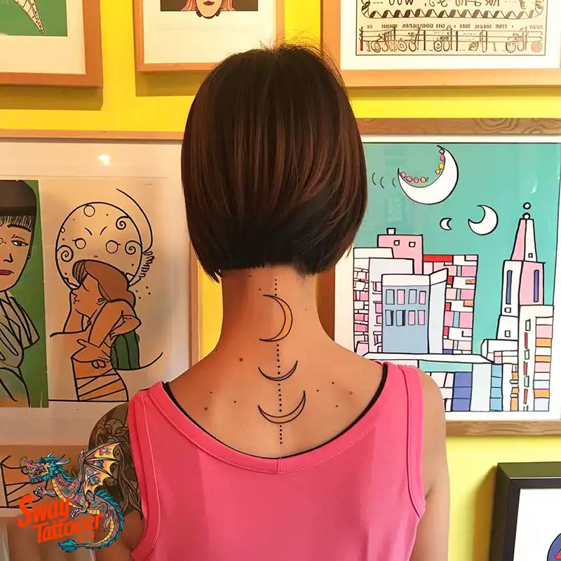 100 Moon Phase Tattoo Designs: Symbolism, and Style 48 Moon Phase Tattoo