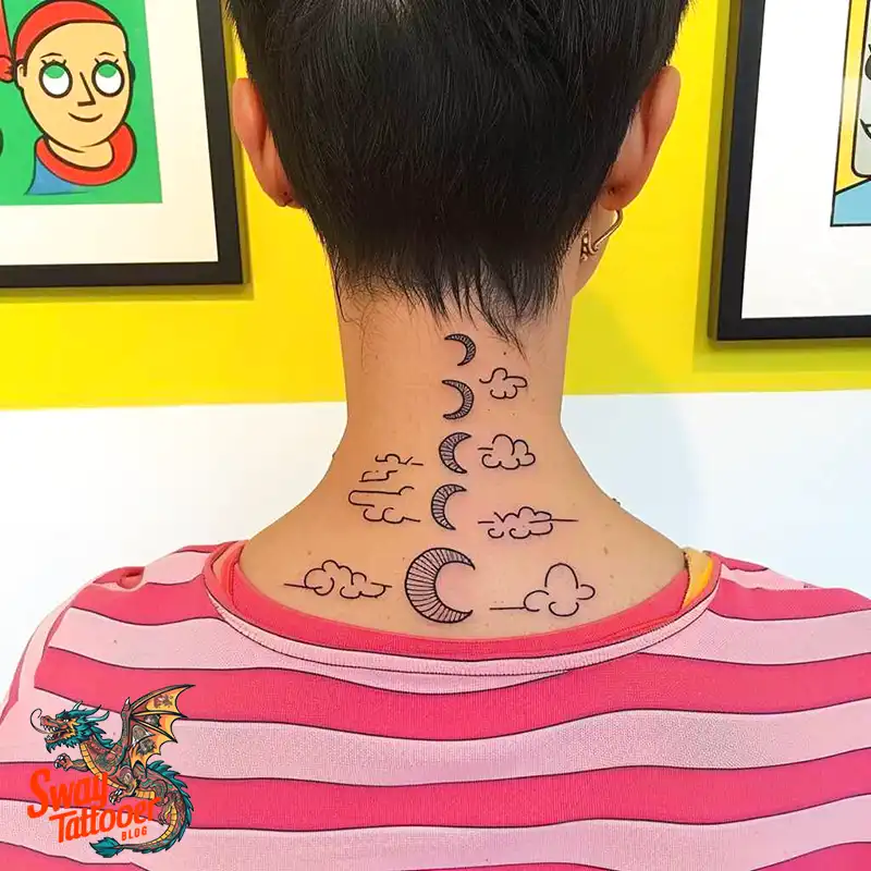 100 Moon Phase Tattoo Designs: Symbolism, and Style 47 Moon Phase Tattoo