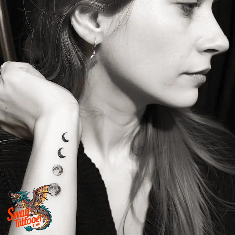 100 Moon Phase Tattoo Designs: Symbolism, and Style 29 Moon Phase Tattoo designs