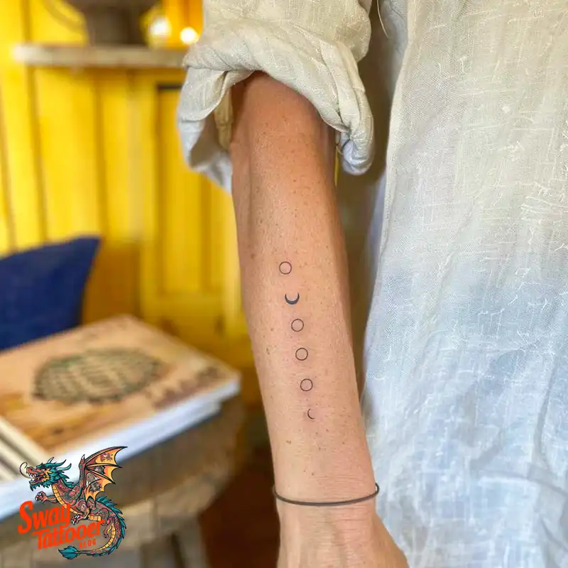 100 Moon Phase Tattoo Designs: Symbolism, and Style 22 Moon Phase Tattoo designs