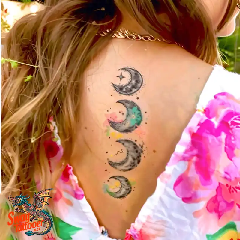 100 Moon Phase Tattoo Designs: Symbolism, and Style 21 Moon Phase Tattoo designs