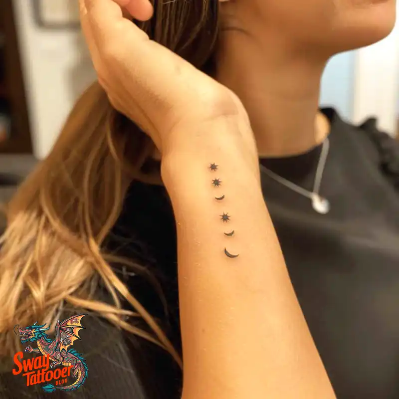 100 Moon Phase Tattoo Designs: Symbolism, and Style 15 Moon Phase Tattoo designs