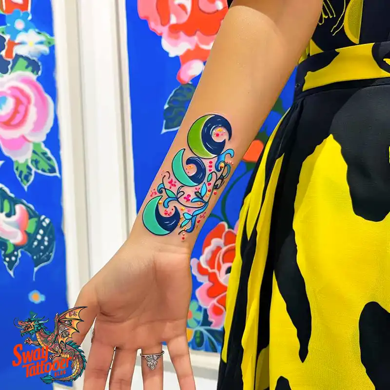 100 Moon Phase Tattoo Designs: Symbolism, and Style 12 Moon Phase Tattoo designs