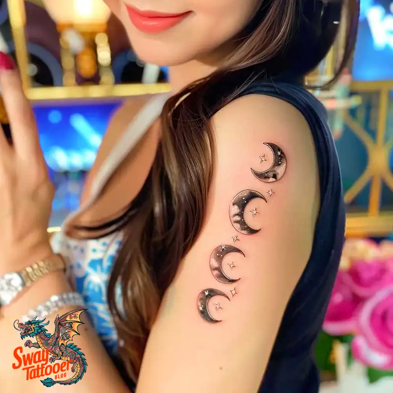 100 Moon Phase Tattoo Designs: Symbolism, and Style 11 Moon Phase Tattoo designs