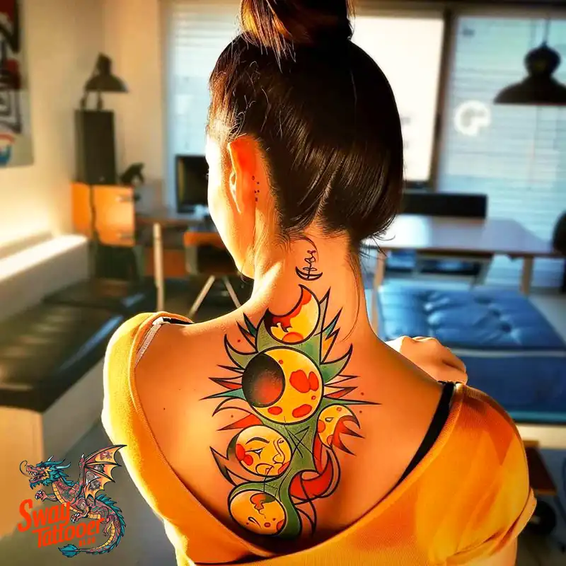 100 Moon Phase Tattoo Designs: Symbolism, and Style 6 Moon Phase Tattoo designs