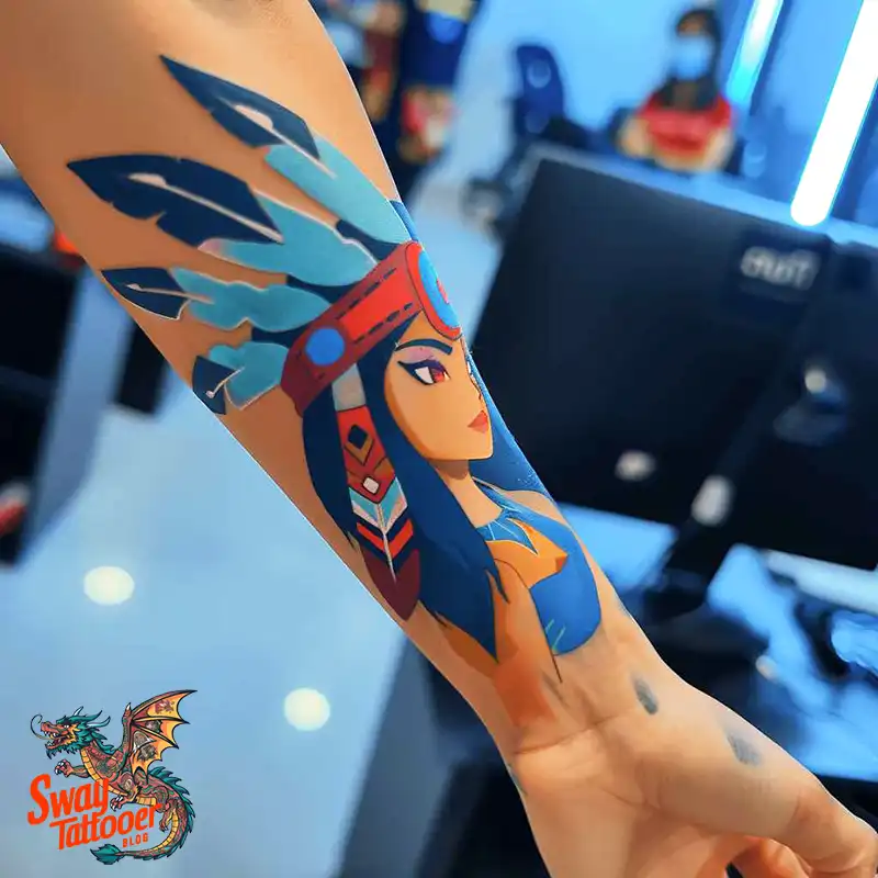 Native American Tattoo Design