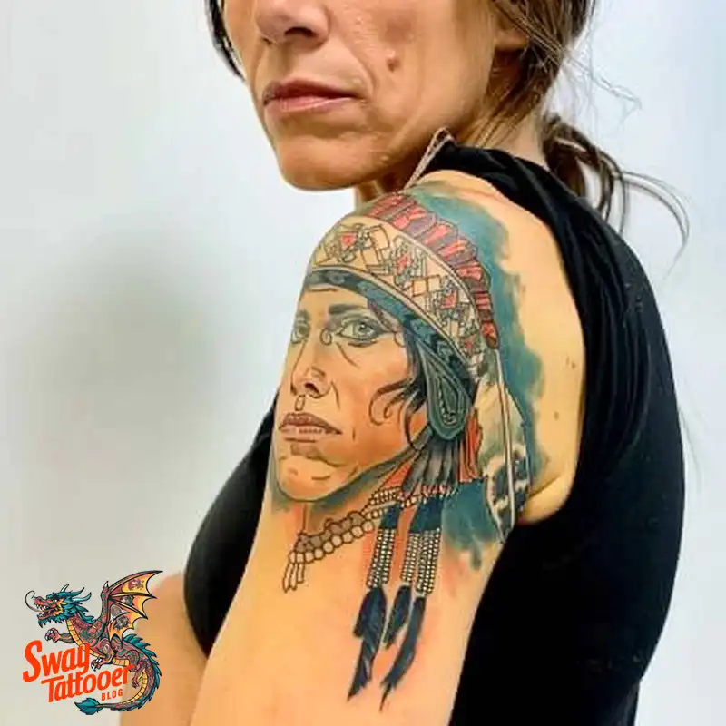 Native American Tattoo Design
