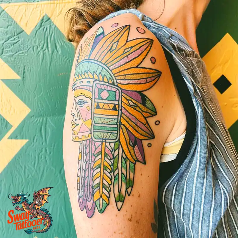 Native American Tattoo Design