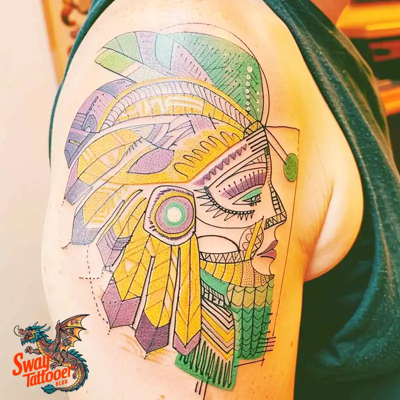 Native American Tattoo Design