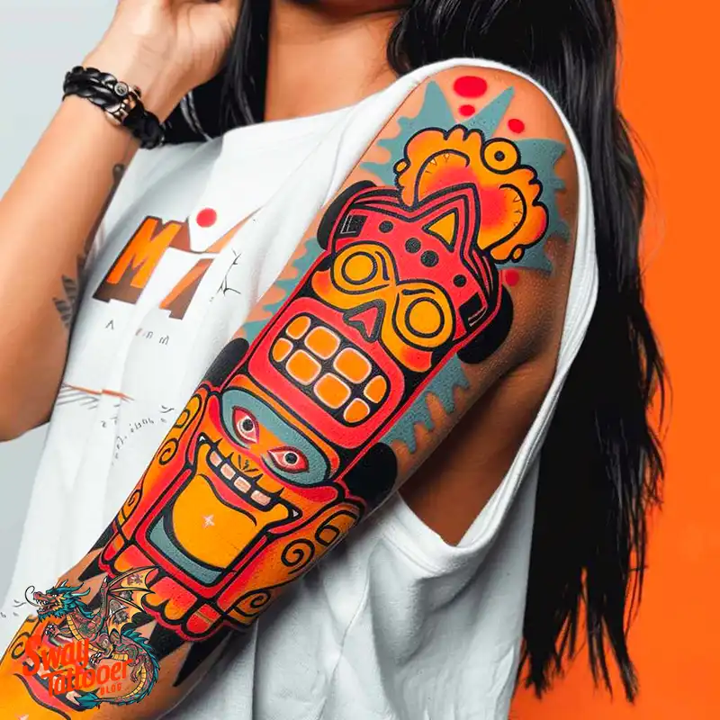 Native American Tattoo Design