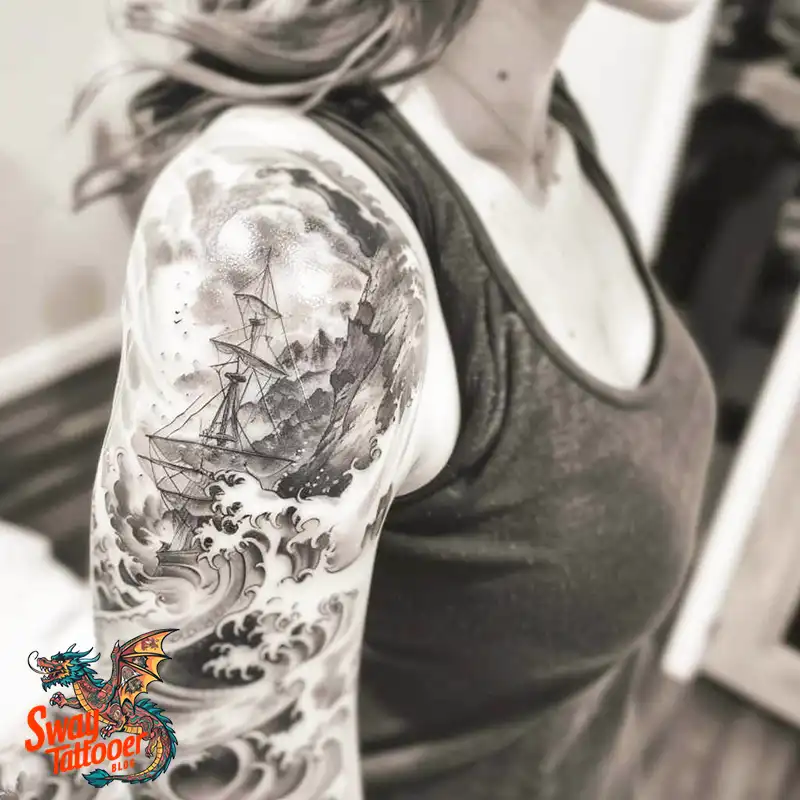 120 Nautical Tattoo Designs and Their Enduring Symbolism 23 Nautical Tattoo design