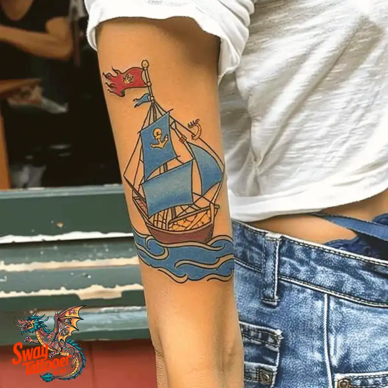 120 Nautical Tattoo Designs and Their Enduring Symbolism 11 Nautical Tattoo design