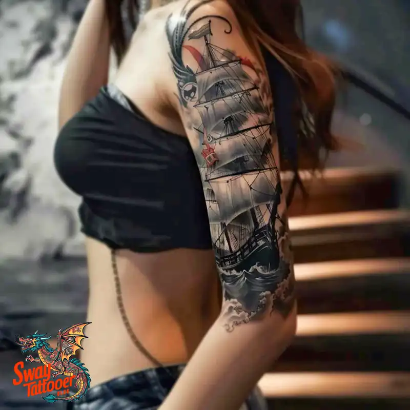 120 Nautical Tattoo Designs and Their Enduring Symbolism 8 Nautical Tattoo design