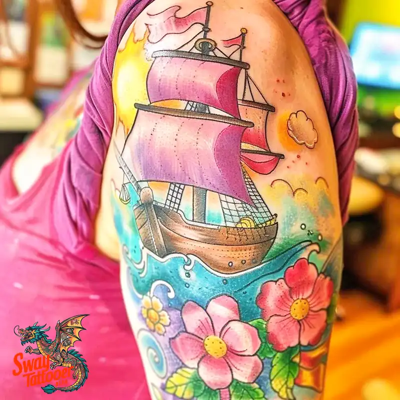 120 Nautical Tattoo Designs and Their Enduring Symbolism 4 Nautical Tattoo design