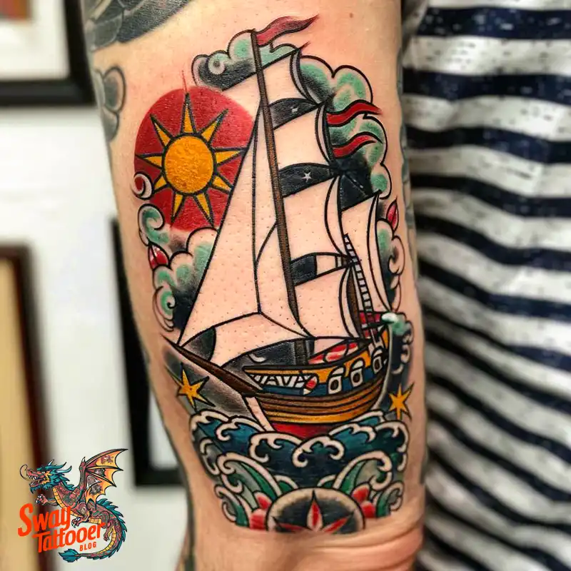 120 Nautical Tattoo Designs and Their Enduring Symbolism 100 nautical22