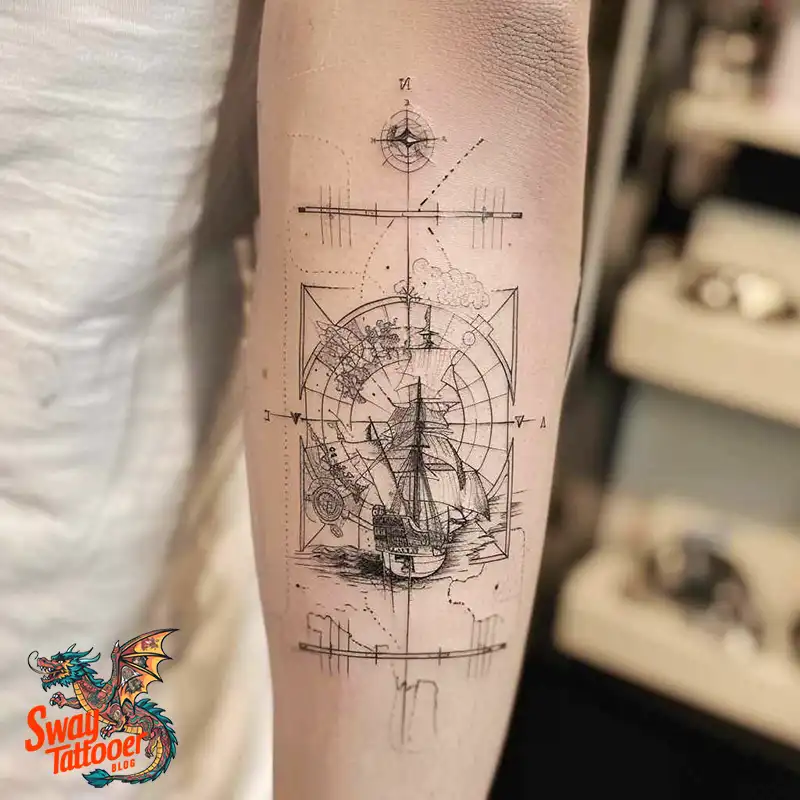 120 Nautical Tattoo Designs and Their Enduring Symbolism 117 nautical3