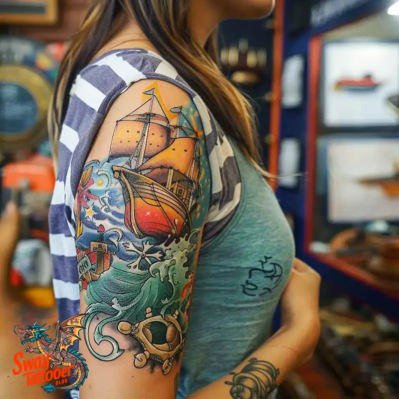 120 Nautical Tattoo Designs and Their Enduring Symbolism 77 Nautical Tattoo